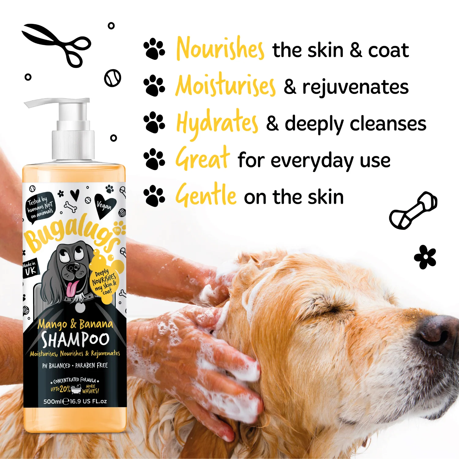Mango & Banana Dog Shampoo - Image 3