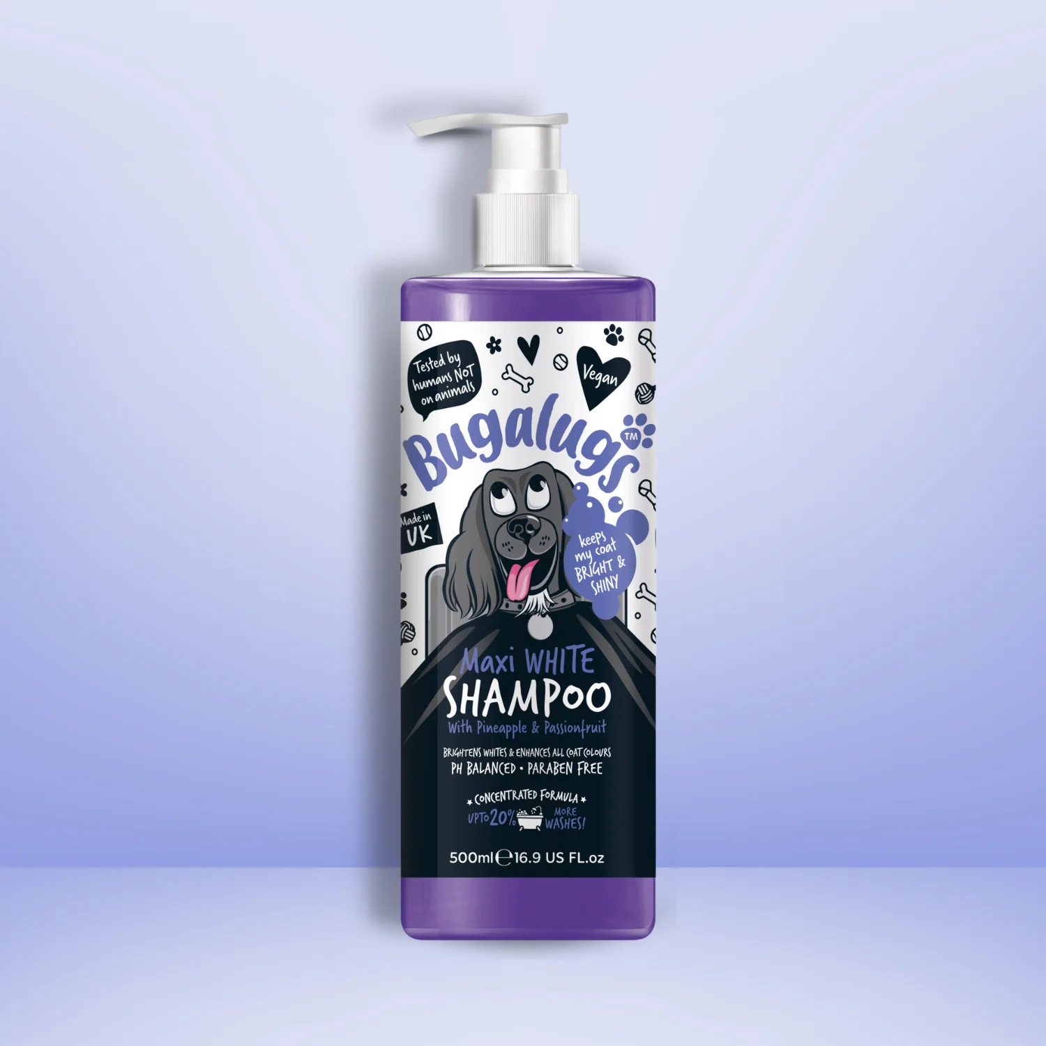 Maxi White Whitening Dog Shampoo with Pineapple & Passionfruit - Image 7