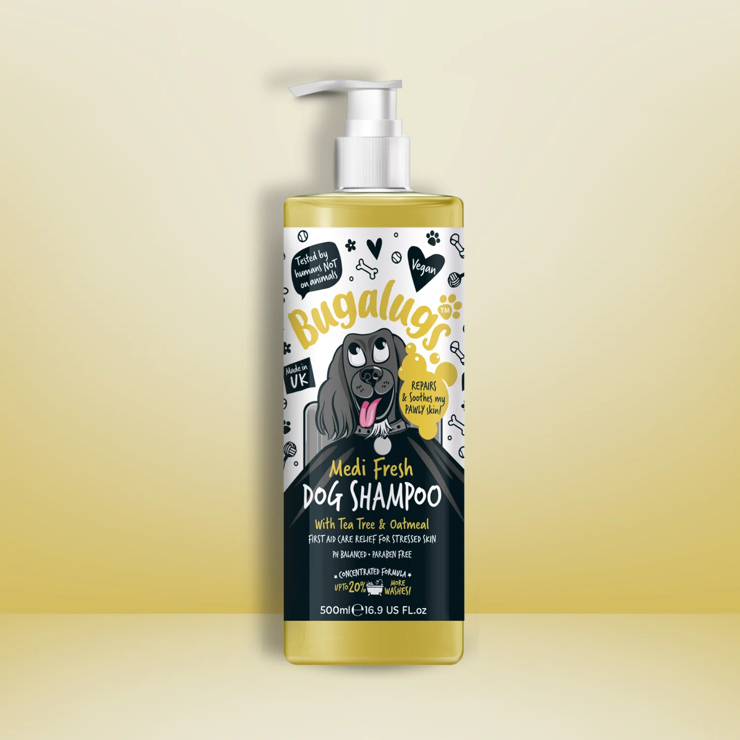 Medi Fresh Dog Shampoo with Tea Tree & Oatmeal - Image 8