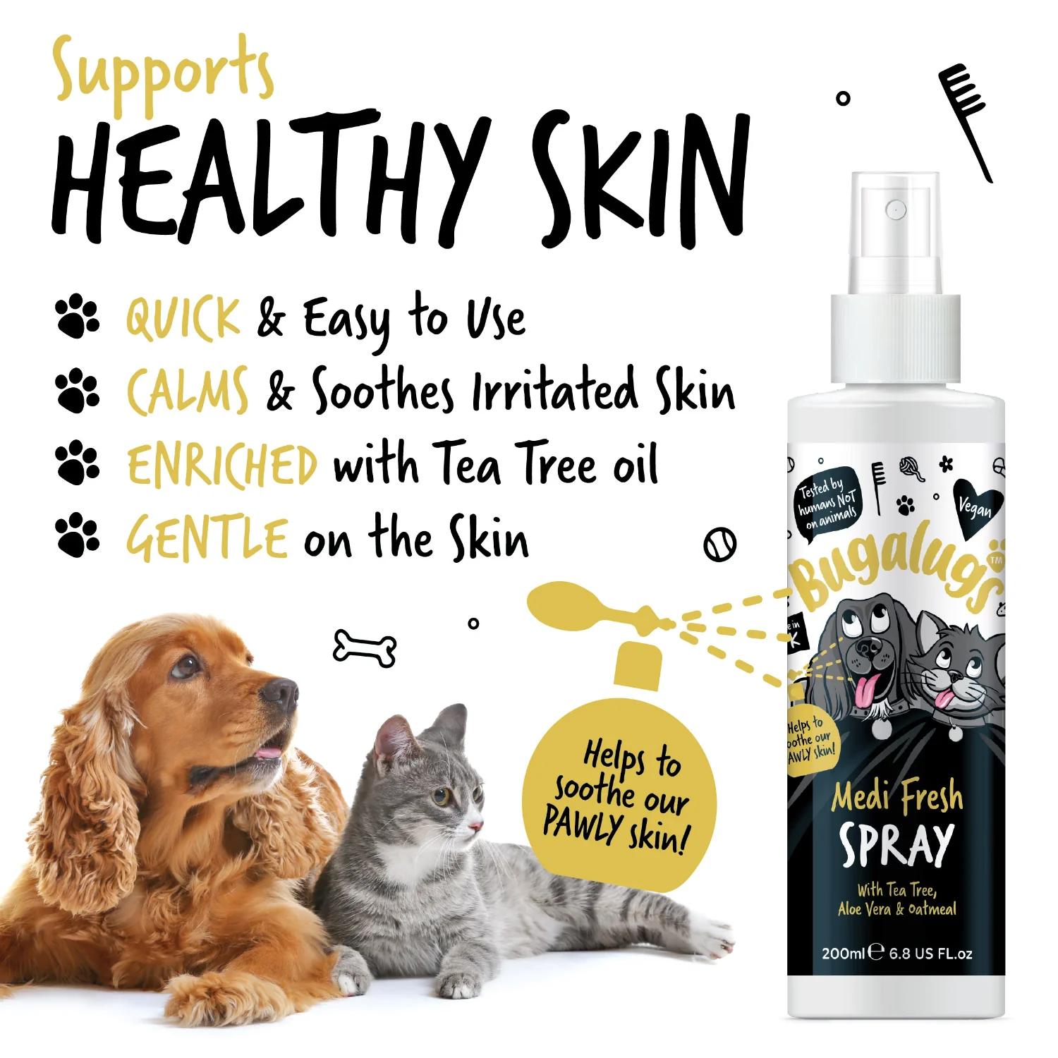 Medi Fresh Soothing Spray for Dogs & Cats - Image 2