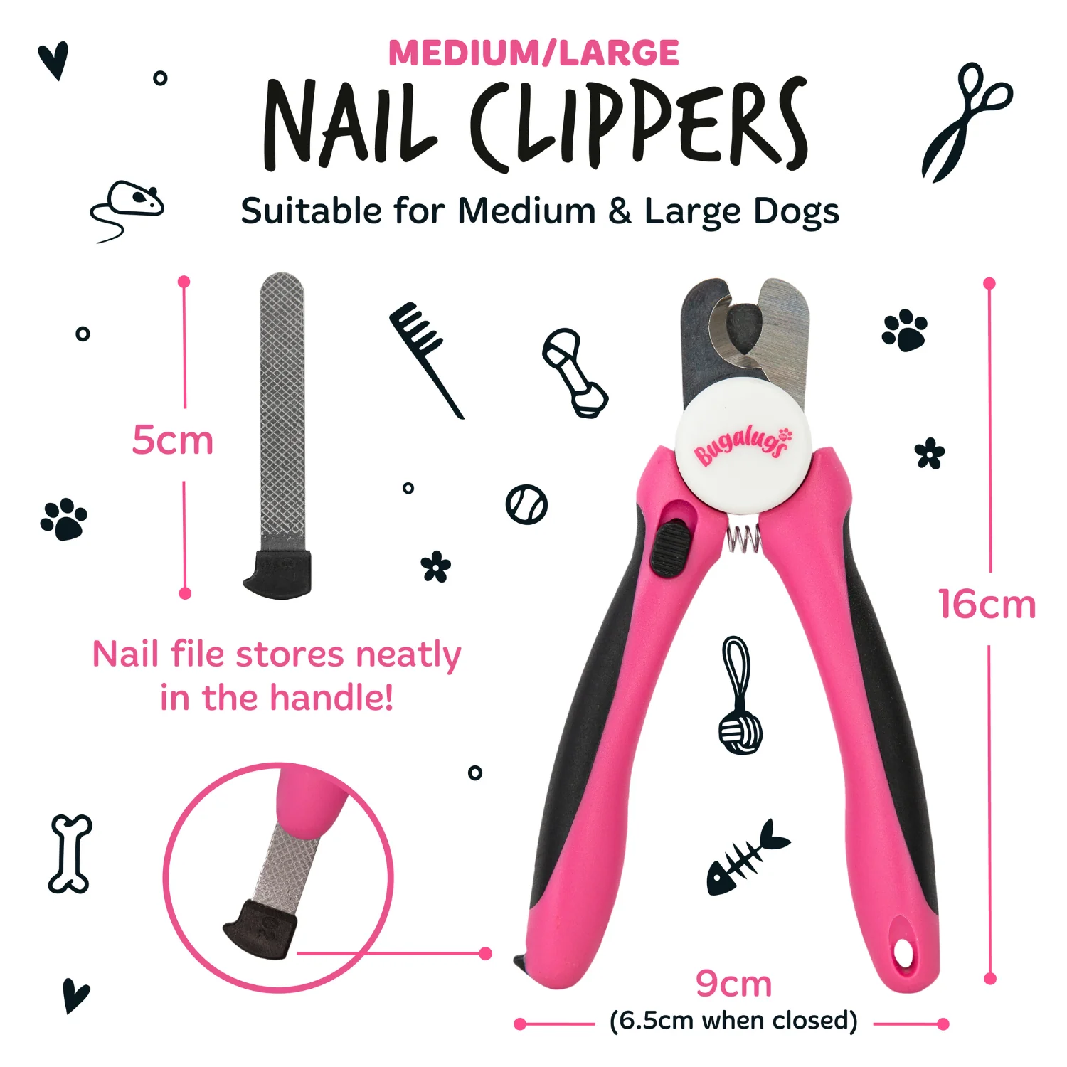 Nail Clippers (Medium – Large) - Image 3