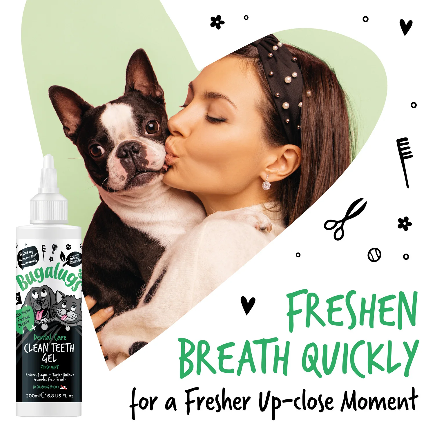 Dental Care Clean Teeth Gel with Fresh Mint for Dogs & Cats - Image 6