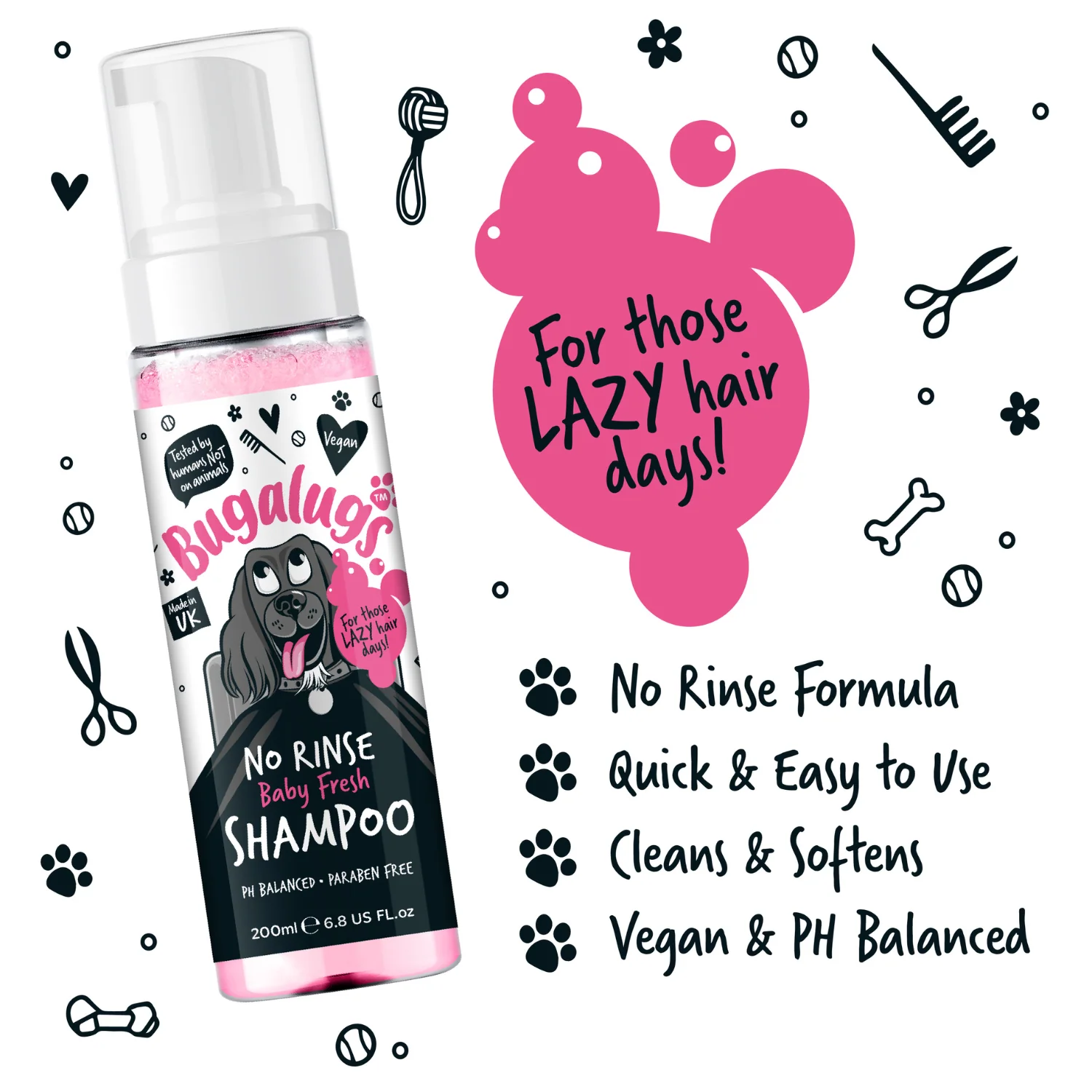 No Rinse Baby Fresh Dog Shampoo - Image 4