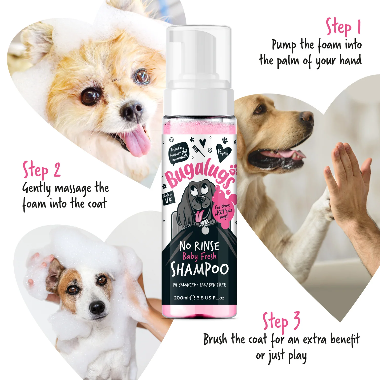 No Rinse Baby Fresh Dog Shampoo - Image 7