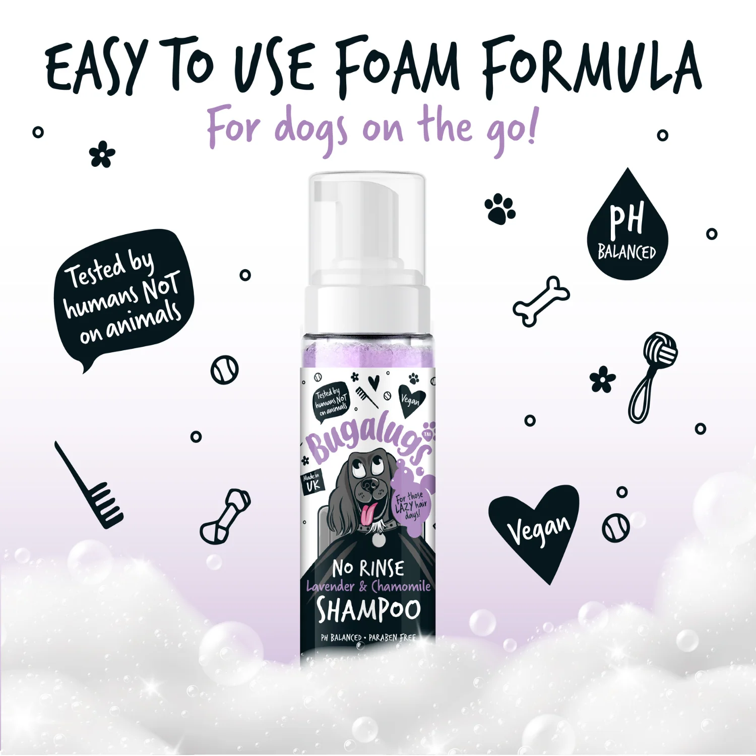 No Rinse Lavender & Chamomile Dog Shampoo - Image 9