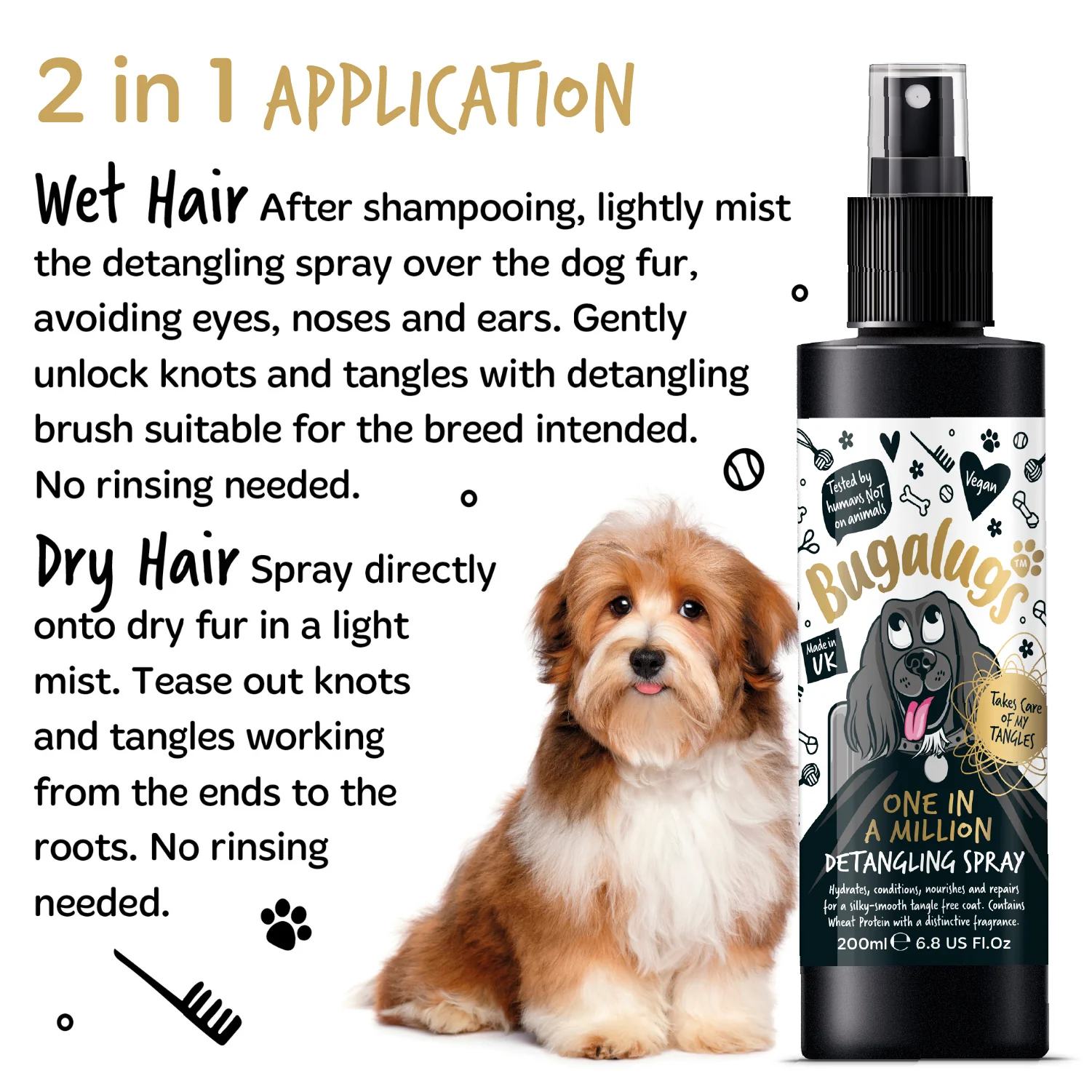 One in a Million Detangling Spray for Dogs - Image 3