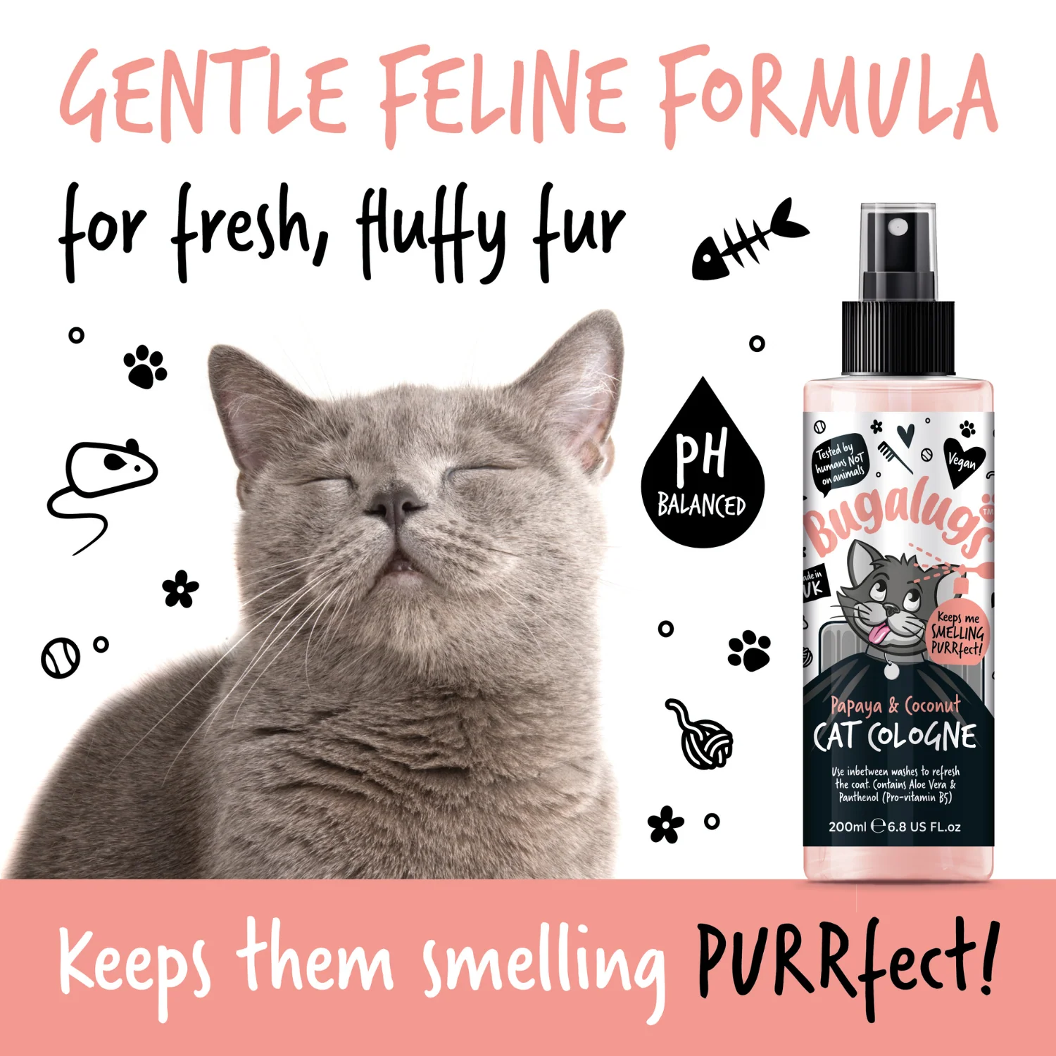 Papaya & Coconut Cat Cologne - Image 5