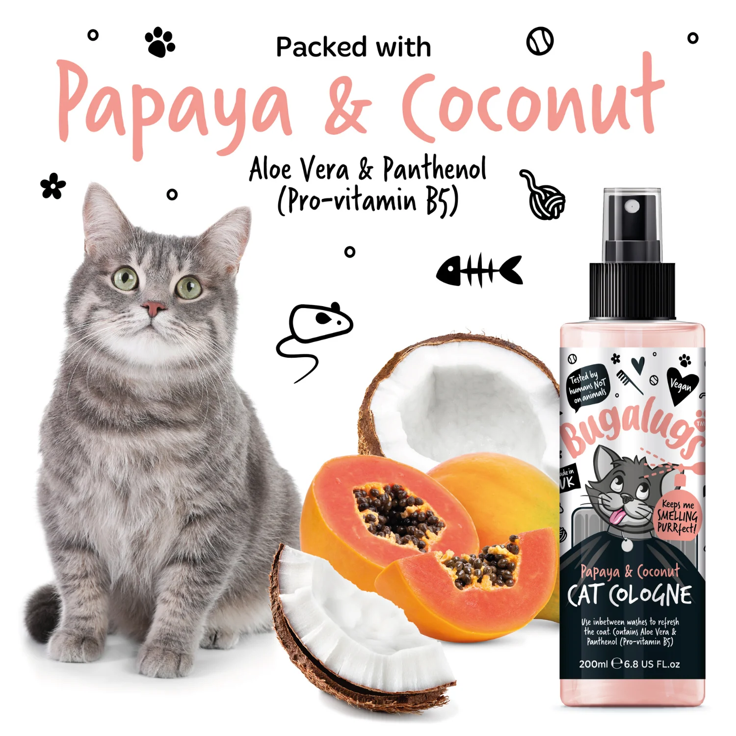 Papaya & Coconut Cat Cologne - Image 8