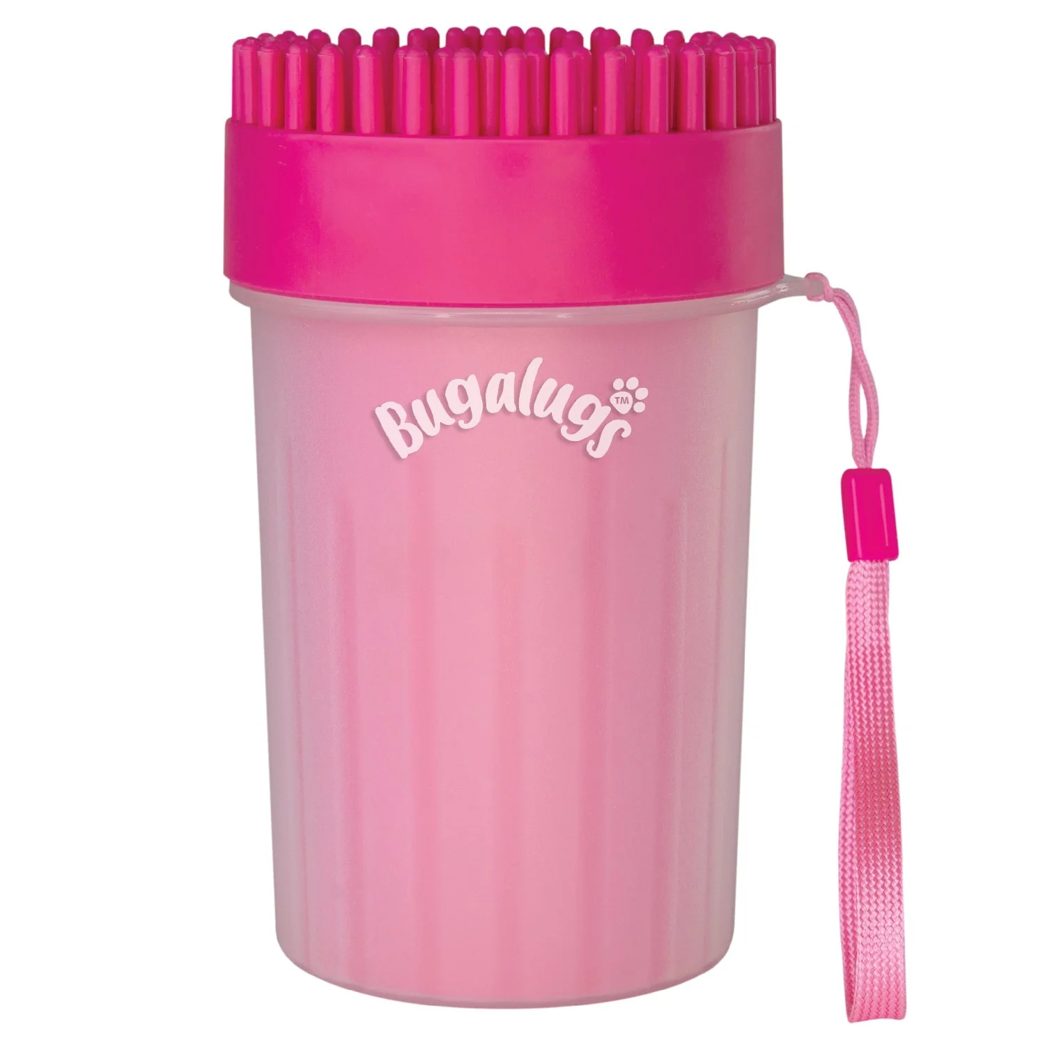 Medium Paw Cleaner Cup for Dogs & Cats in Pink - Image 9