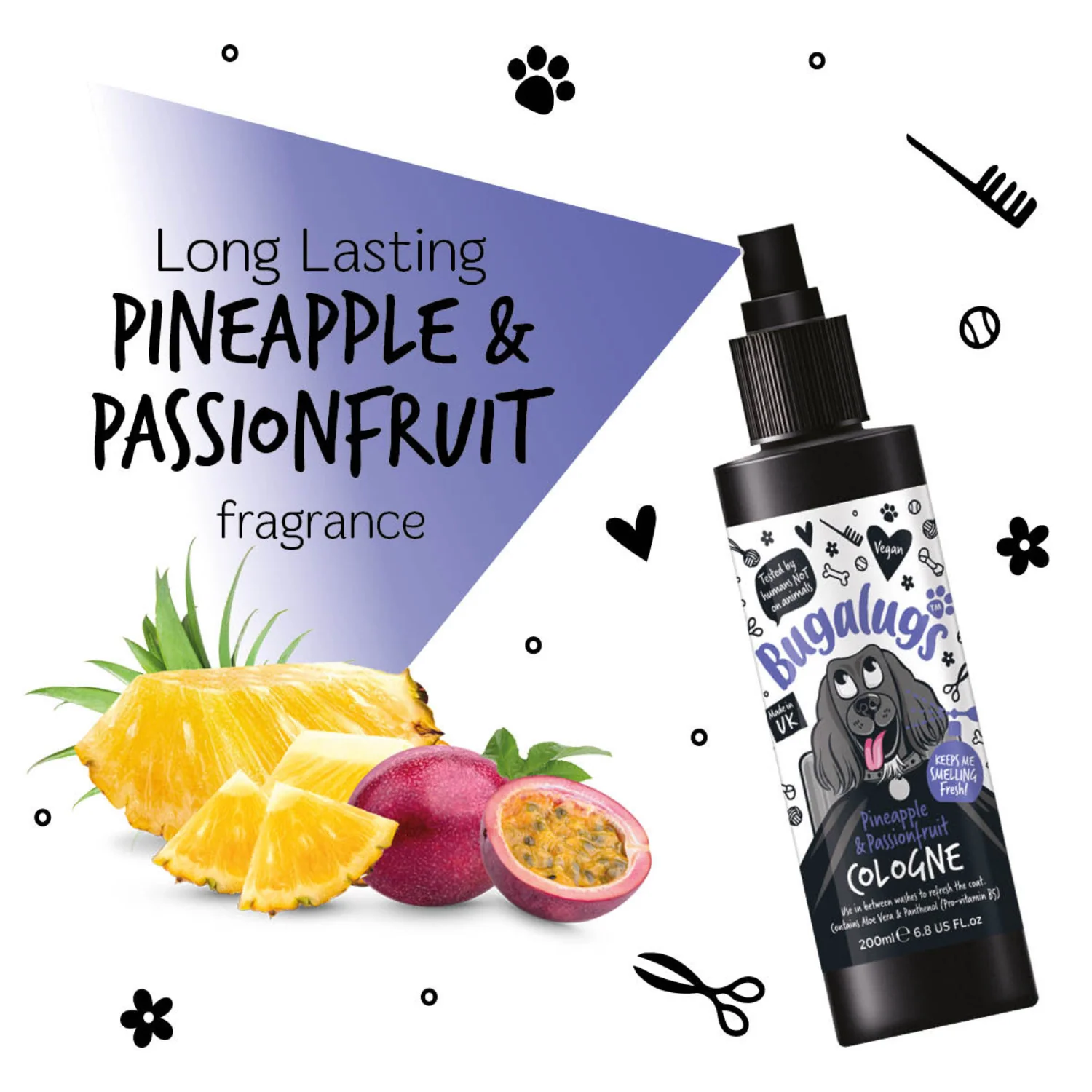 Pineapple & Passionfruit Dog Cologne - Image 2