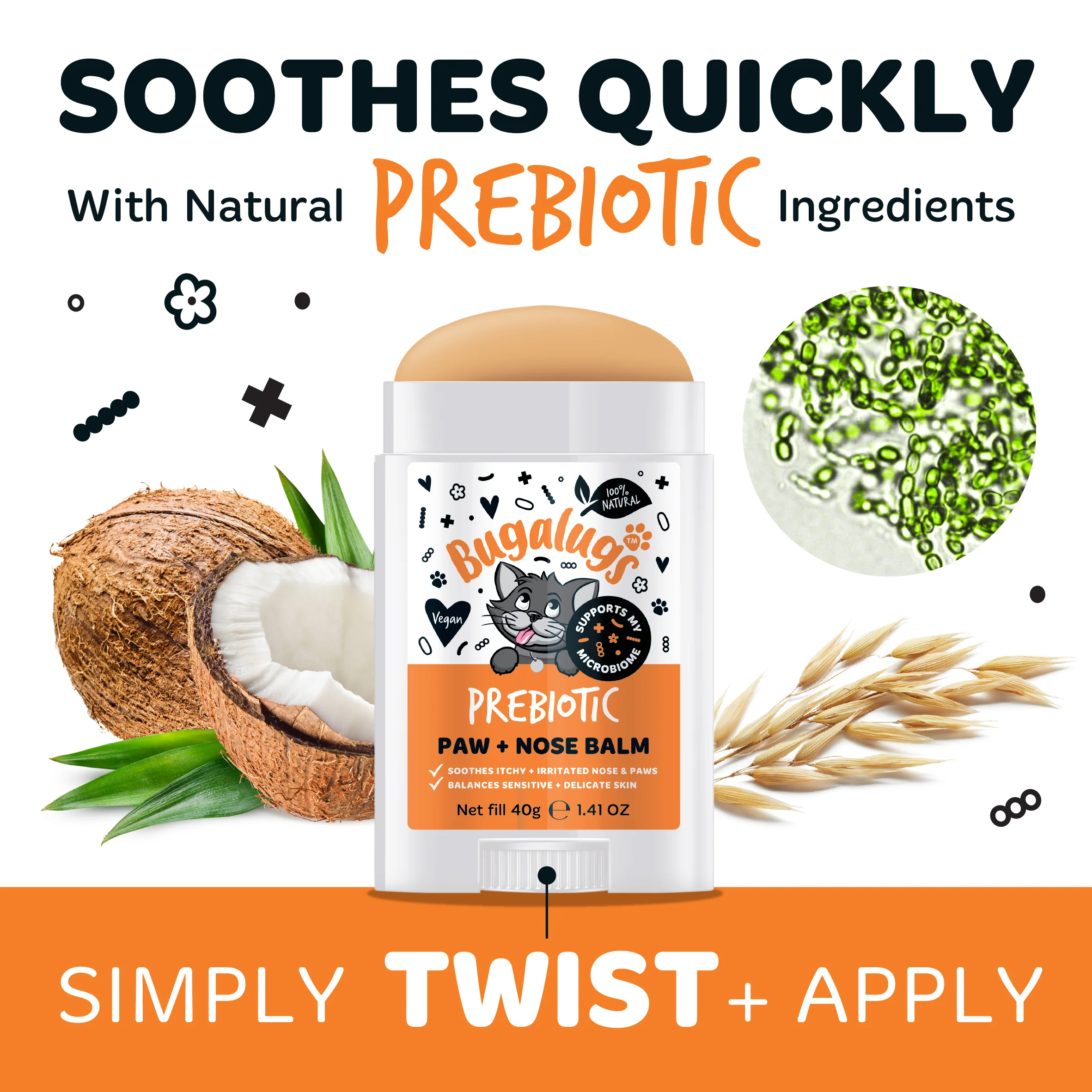 Prebiotic Balm Stick for Cats (40g) - Image 8