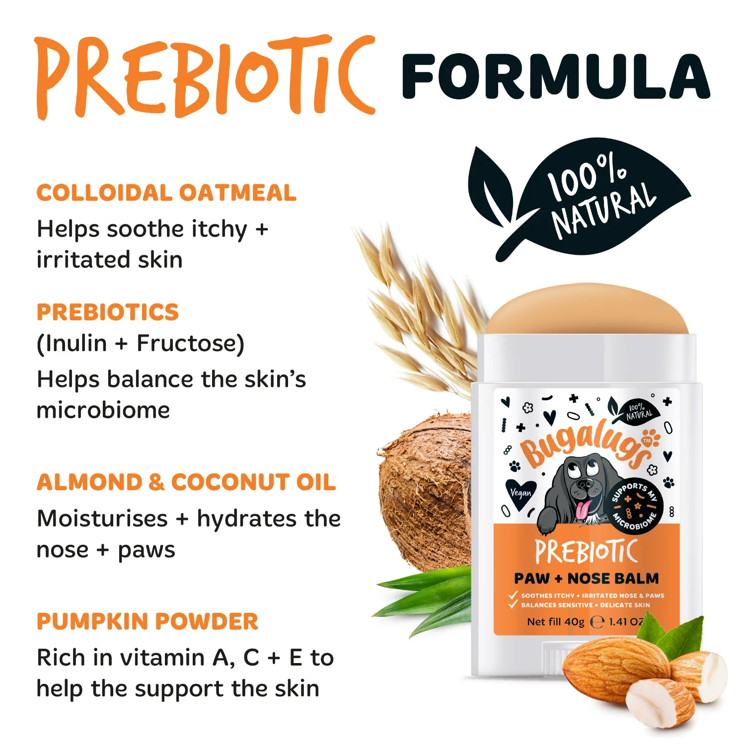 Prebiotic Balm Stick for Dogs (40g) - Image 7