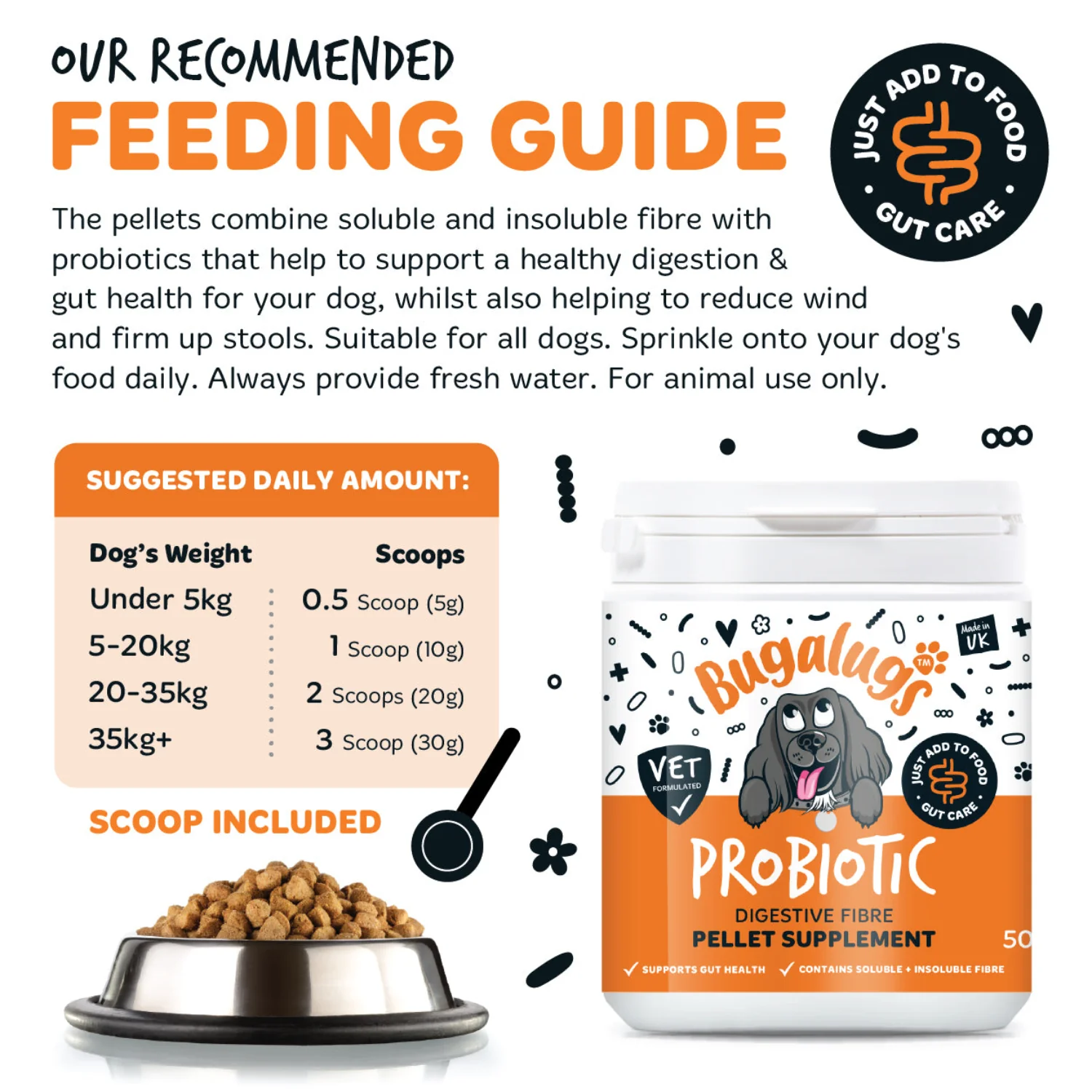 Probiotic Digestive Fibre Pellet Supplement for Dogs - Image 9
