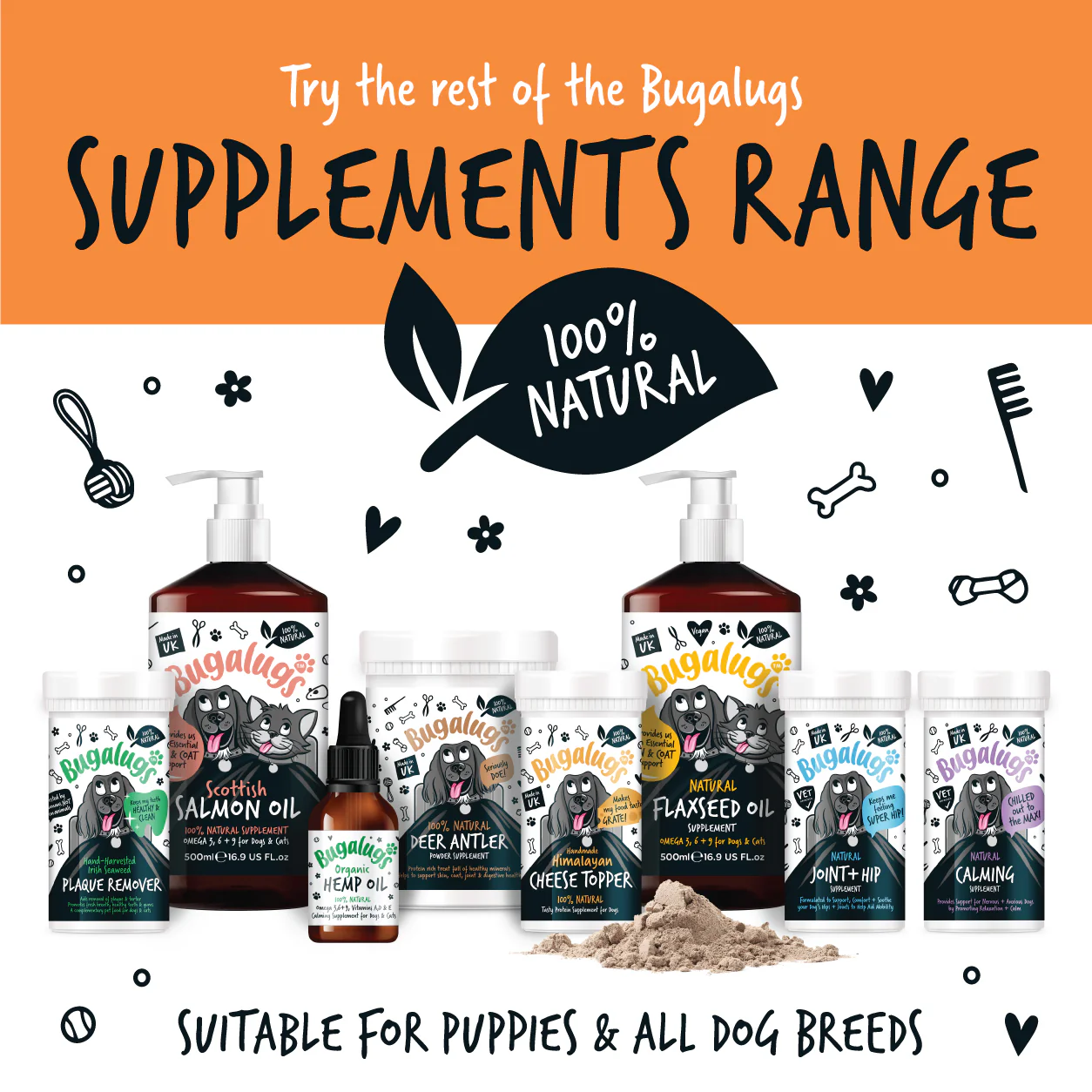 Pumpkin Powder Supplement for Dogs (200g) - Image 12