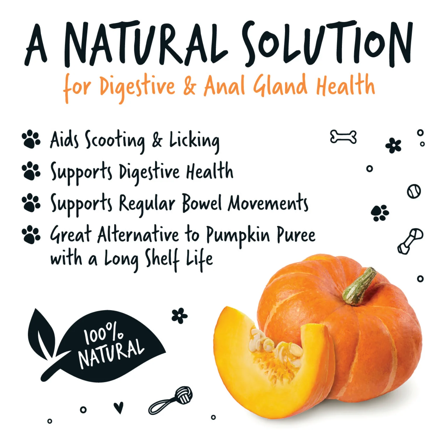 Pumpkin Powder Supplement for Dogs (200g) - Image 6
