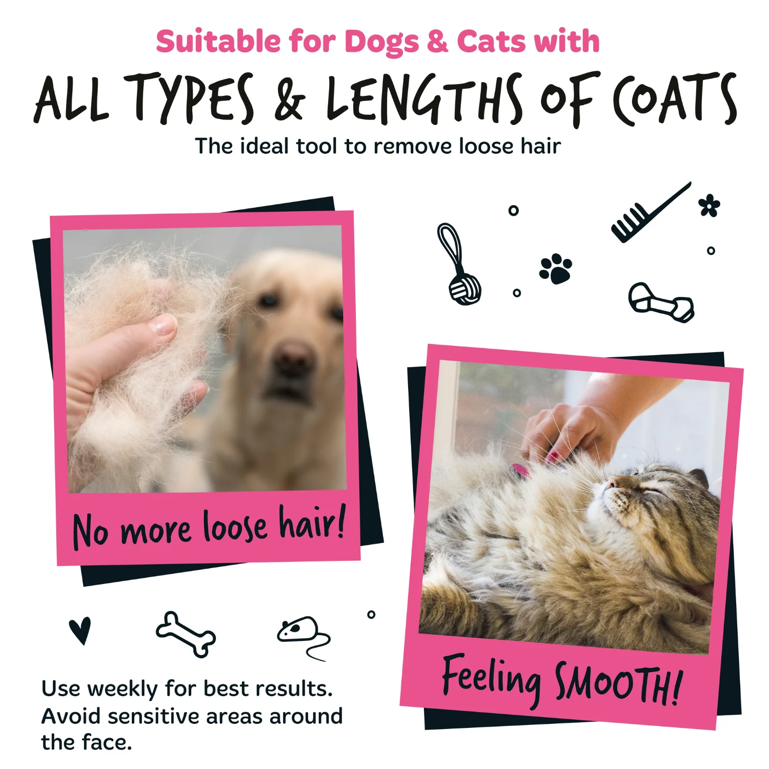 Slicker Brush for Dogs & Cats - Image 5