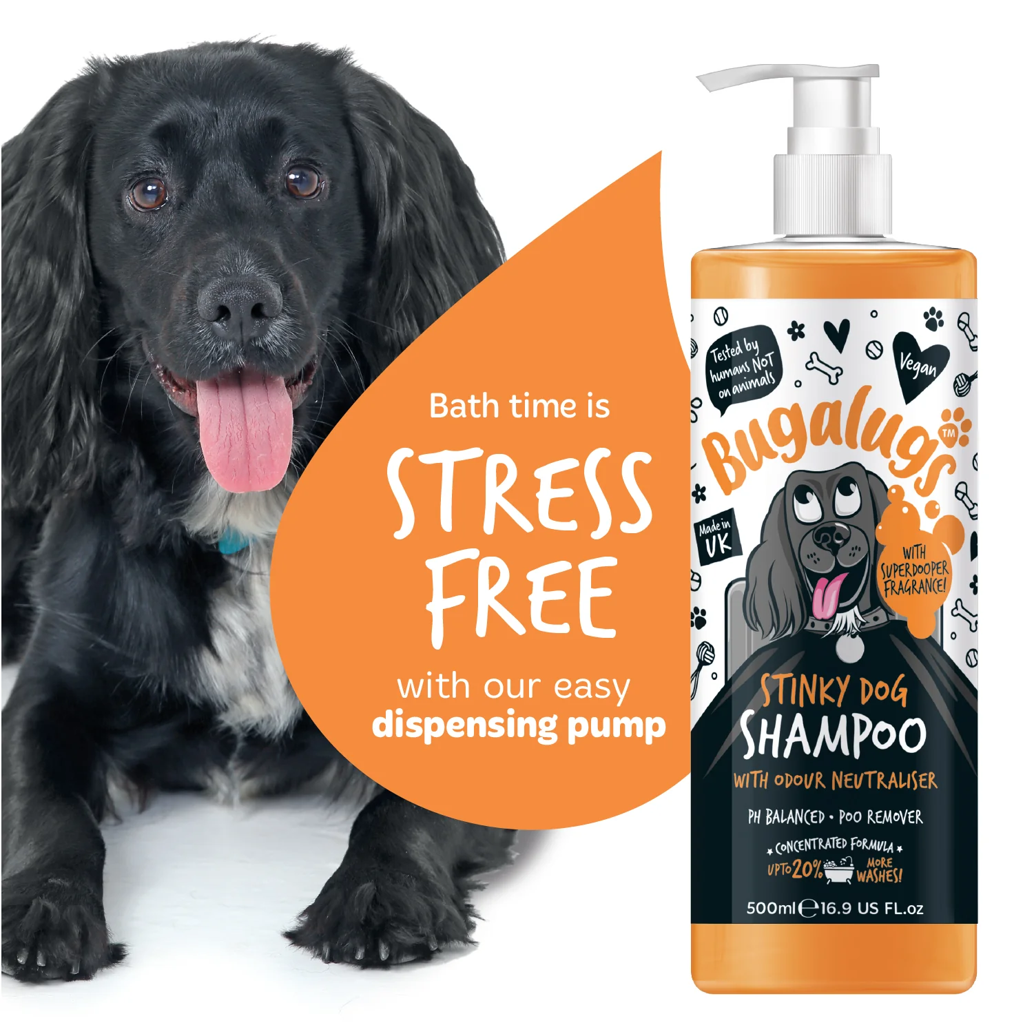 Stinky Dog Shampoo with Odour Neutraliser - Image 10