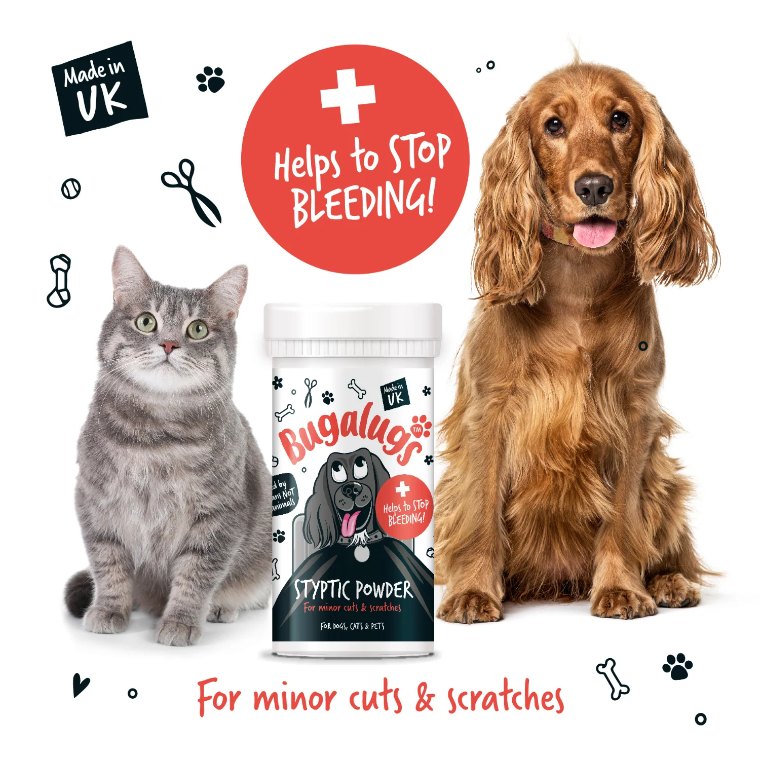 Styptic Powder for Minor Pet Cuts & Scratches - Image 2