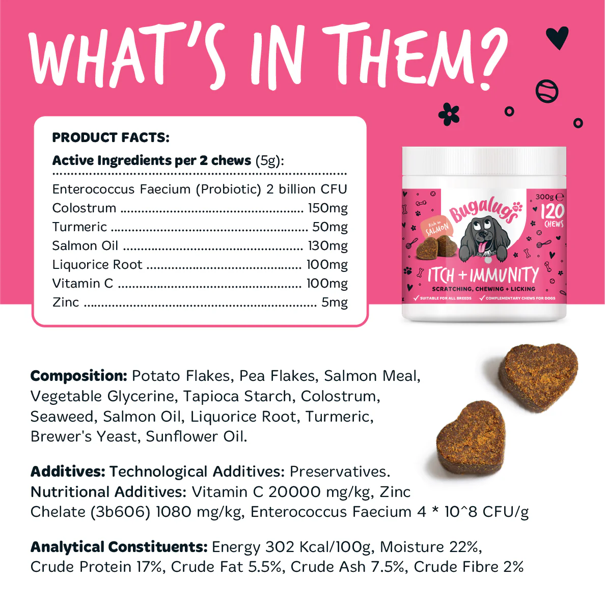 Itch & Immunity Supplement Chews for Dogs 3-Pack - Image 6