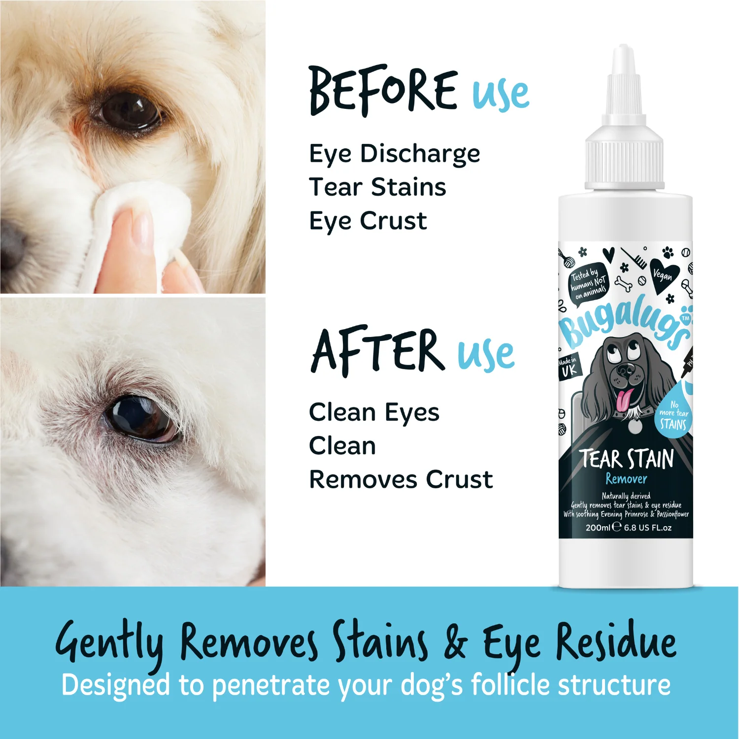 Tear Stain Remover Solution for Dogs - Image 3