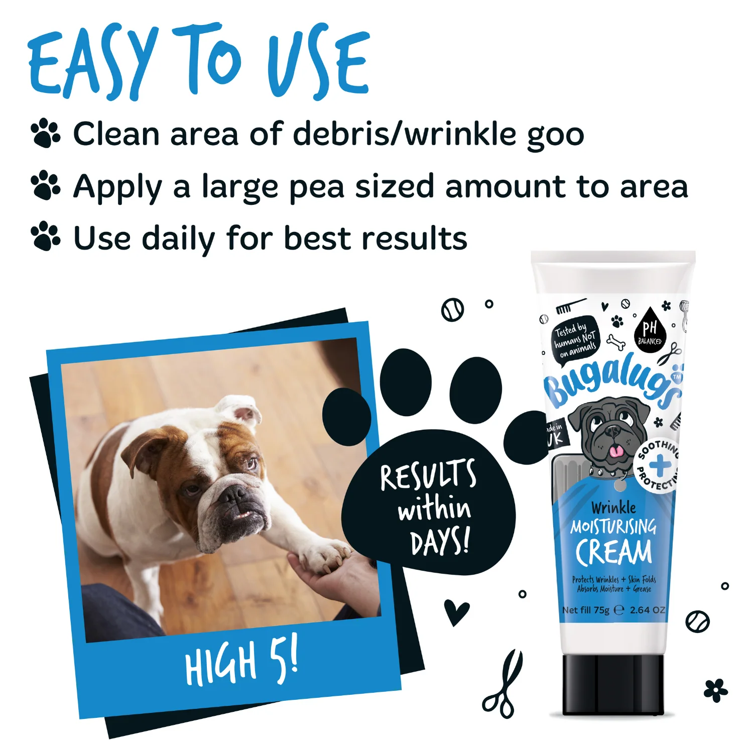 Wrinkle Moisturising Cream for Dogs & Cats - Image 7