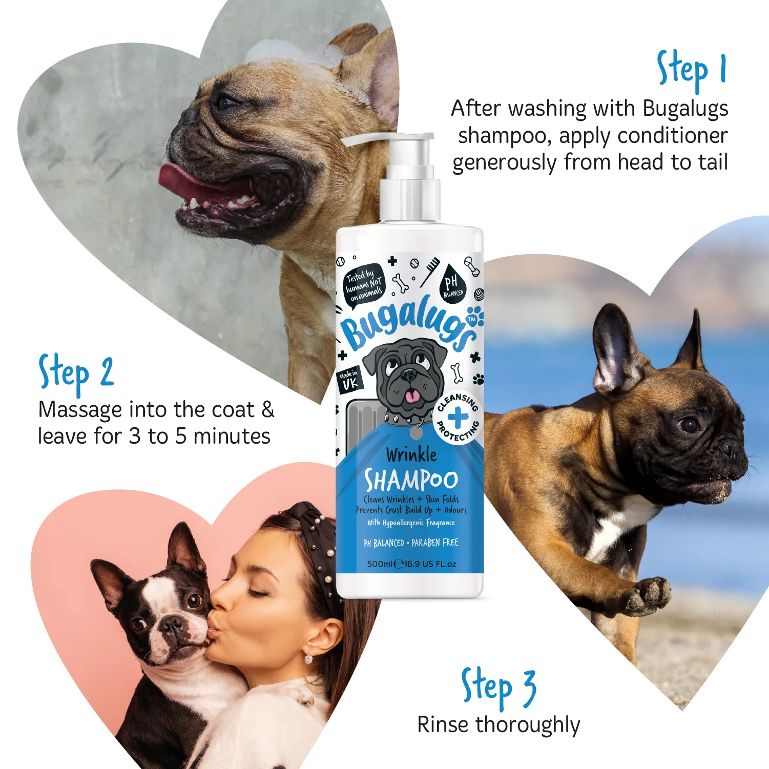 Wrinkle Shampoo for Dogs & Cats - Image 4