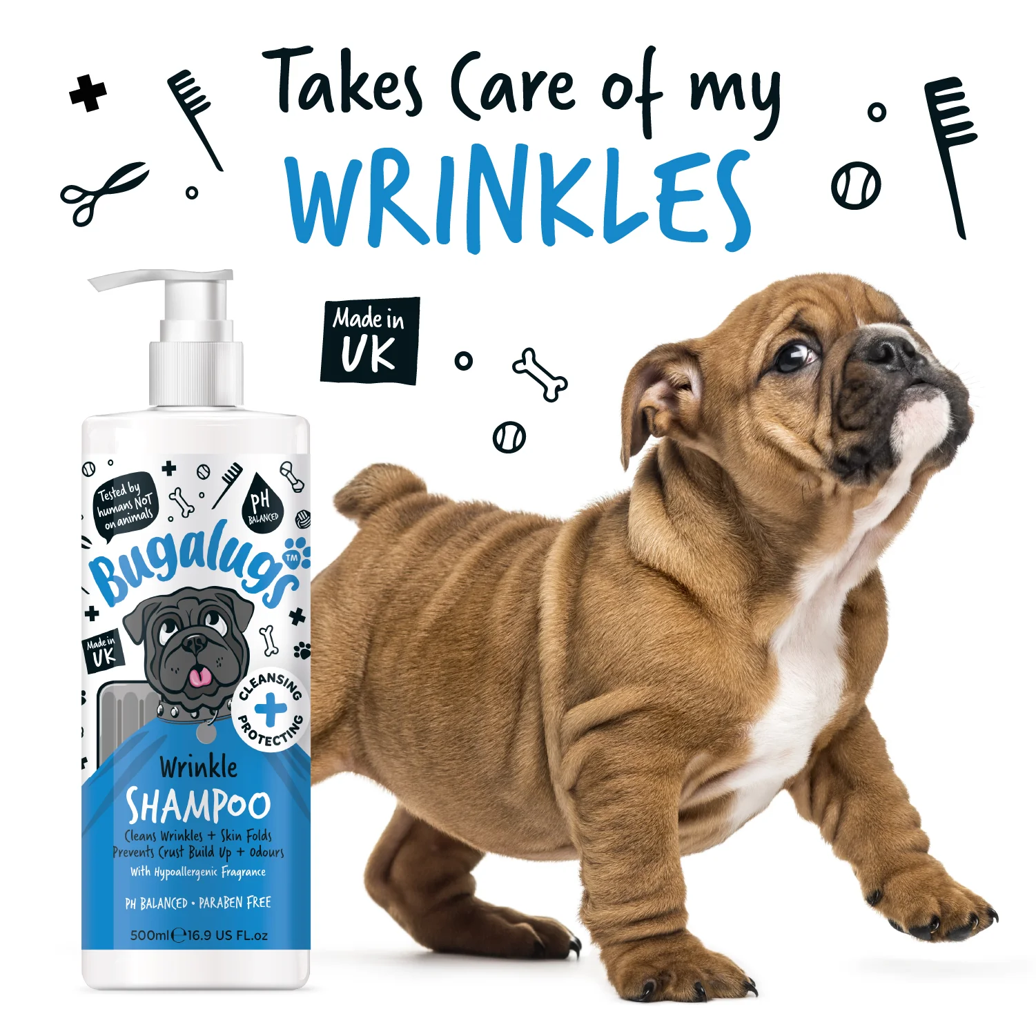 Wrinkle Shampoo for Dogs & Cats - Image 9