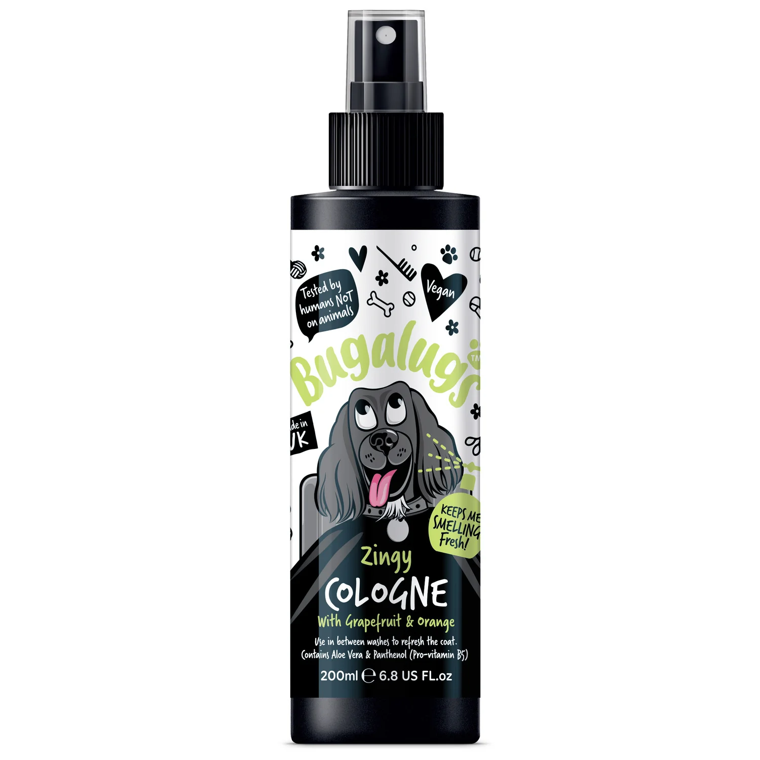 Zingy Dog Cologne with Grapefruit & Orange